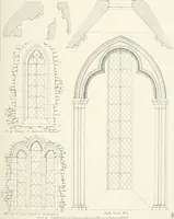 An illustration from An analysis of Gothick architecture ; (1847)