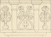 An illustration from An analysis of Gothick architecture ; (1847)