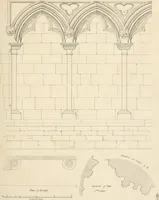 An illustration from An analysis of Gothick architecture ; (1847)