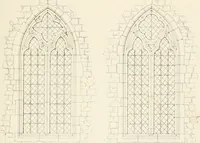 An illustration from An analysis of Gothick architecture ; (1847)