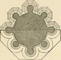 An illustration from An analysis of Gothick architecture ; (1847)