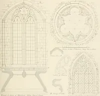 An illustration from An analysis of Gothick architecture ; (1847)