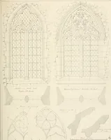 An illustration from An analysis of Gothick architecture ; (1847)