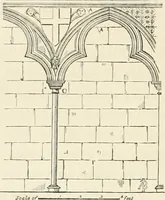 An illustration from An analysis of Gothick architecture ; (1847)