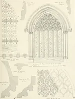 An illustration from An analysis of Gothick architecture ; (1847)
