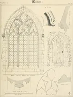 An illustration from An analysis of Gothick architecture ; (1847)