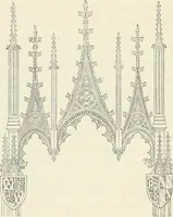 An illustration from An analysis of Gothick architecture ; (1847)