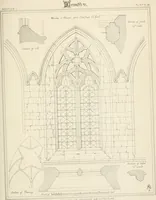 An illustration from An analysis of Gothick architecture ; (1847)