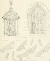 An illustration from An analysis of Gothick architecture ; (1847)