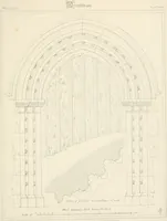 An illustration from An analysis of Gothick architecture ; (1847)