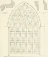 An illustration from An analysis of Gothick architecture ; (1847)