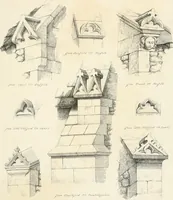 An illustration from An analysis of Gothick architecture ; (1847)