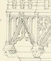 An illustration from An analysis of Gothick architecture ; (1847)