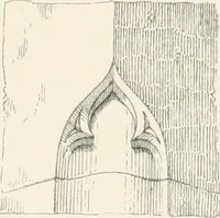 An illustration from An analysis of Gothick architecture ; (1847)
