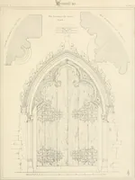 An illustration from An analysis of Gothick architecture ; (1847)