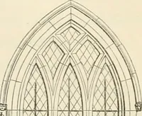 An illustration from An analysis of Gothick architecture ; (1847)
