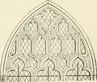 An illustration from An analysis of Gothick architecture ; (1847)