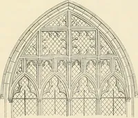 An illustration from An analysis of Gothick architecture ; (1847)