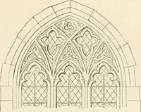 An illustration from An analysis of Gothick architecture ; (1847)