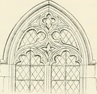 An illustration from An analysis of Gothick architecture ; (1847)