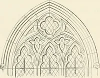 An illustration from An analysis of Gothick architecture ; (1847)