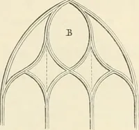 An illustration from An analysis of Gothick architecture ; (1847)