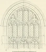 An illustration from An analysis of Gothick architecture ; (1847)