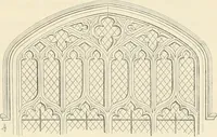 An illustration from An analysis of Gothick architecture ; (1847)