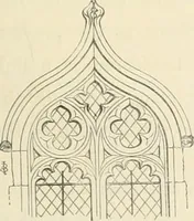 An illustration from An analysis of Gothick architecture ; (1847)