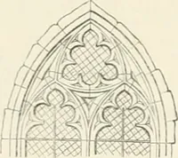 An illustration from An analysis of Gothick architecture ; (1847)