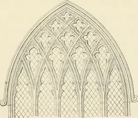 An illustration from An analysis of Gothick architecture ; (1847)