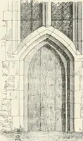 An illustration from An analysis of Gothick architecture ; (1847)