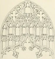 An illustration from An analysis of Gothick architecture ; (1847)