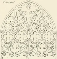 An illustration from An analysis of Gothick architecture ; (1847)