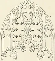 An illustration from An analysis of Gothick architecture ; (1847)