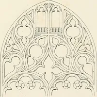 An illustration from An analysis of Gothick architecture ; (1847)