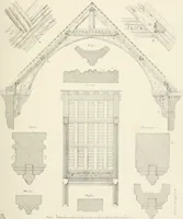 An illustration from An analysis of Gothick architecture ; (1847)