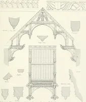 An illustration from An analysis of Gothick architecture ; (1847)