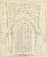 An illustration from An analysis of Gothick architecture ; (1847)