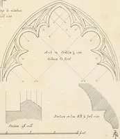 An illustration from An analysis of Gothick architecture ; (1847)