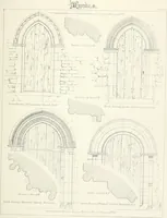 An illustration from An analysis of Gothick architecture ; (1847)