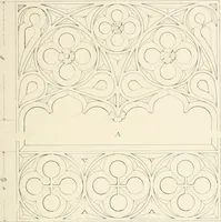 An illustration from An analysis of Gothick architecture ; (1847)