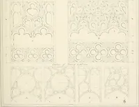 An illustration from An analysis of Gothick architecture ; (1847)