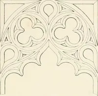 An illustration from An analysis of Gothick architecture ; (1847)