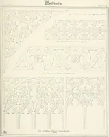 An illustration from An analysis of Gothick architecture ; (1847)