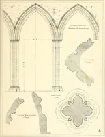 Picture 96 of 182 from An analysis of Gothick architecture : illustrated by a series of upwards of seven hundred examples of doorways, windows, etc., and accompanied with remarks on the several details of an ecclesiastical edifice (1849), leaf 120