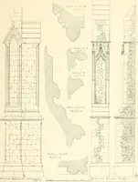 An illustration from An analysis of Gothick architecture : illustrated by a series of upwards of seven hundred examples of doorways, windows, etc., and accompanied with remarks on the several details of an ecclesiastical edifice (1849)