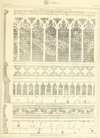 An illustration from An analysis of Gothick architecture : illustrated by a series of upwards of seven hundred examples of doorways, windows, etc., and accompanied with remarks on the several details of an ecclesiastical edifice (1849)