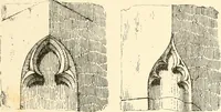 An illustration from An analysis of Gothick architecture : illustrated by a series of upwards of seven hundred examples of doorways, windows, etc., and accompanied with remarks on the several details of an ecclesiastical edifice (1849)