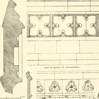 Picture 126 of 182 from An analysis of Gothick architecture : illustrated by a series of upwards of seven hundred examples of doorways, windows, etc., and accompanied with remarks on the several details of an ecclesiastical edifice (1849), leaf 162